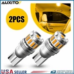 Auxito T10 Led License Plate Light Bulbs 3000K Super Bright Amber 168 2825 194. Fixed Price $10.99.
