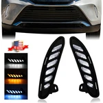 Front Bumper Daytime Running Lights Turn Signal Fog For Toyota Venza 2021-2022. Fixed Price $55.97.