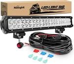 Nilight ZH006 Led Bar 20 Inch 126W Spot Flood Combo Off Road Lights. Fixed Price $46.91.
