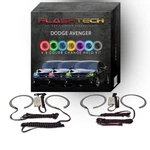 Rgb Multi Color Changing Led Halo Kit For 2008-2015 Dodge Avenger Headlights. Fixed Price $139.30.