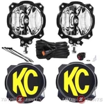 Kc Hilites PRO6 6-INCH (wide 40 Beam) Led Round Lights Pair W/ Harness. Fixed Price $564.99.