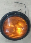 Cats Eye No. 80 Warning Lamp Light Amber #8347 With Original Flush-mount Fixture. Fixed Price $64.70.