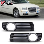 Pair Fog Light Black Bezel Cover For 2005-2010 Chrysler 300 Touring/base Model. Fixed Price $30.99.