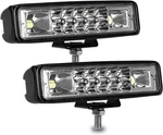 Led Pods Light Bar - Nicerpro Slim 60W 10000LM Inch, Clear White. Fixed Price $33.05.