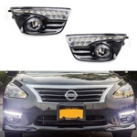 Switchback Led Daytime Running Lights W/ Clear Fog Lamps Kit For Nissan Altima. Fixed Price $151.09.