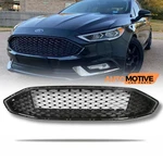 2017-2018 Ford Fusion Front Upper Bumper Grille Gloss Black Honeycomb. Fixed Price $129.94.