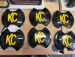 Kc Hilites Slimlite 8" Led - Light Cover Black In. New. Fixed Price $10.00.