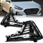 For 2018-2019 Hyundai Sonata Led Front Bumper Fog Lights Daytime Running Lamps. Fixed Price $97.99.