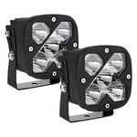 Xprite WL-25CS-2PC X-beam Series 3" 2X25W Square Spot Led Lights. Fixed Price $69.99.