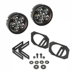 Rugged Ridge 11232.27 Led Light & Mount Kit For 2007-18 Jeep Wrangler Jk. Fixed Price $262.99.