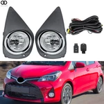 Front Fog Lights Lamps+wiring Harness+switch Kits For 2015-2016 Toyota Yaris. Fixed Price $27.89.