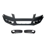 Front Bumper Cover Kit With Fog Light Trims Fits 08-12 Audi A5 2.0L 3.2L Black. Fixed Price $277.88.