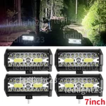7" Inch 1600W Led Work Light Bar Flood Spot Combo Fog Lamp Offroad Driving Truck. Fixed Price $35.99.