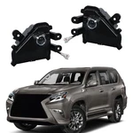 Left+right Front Bumper Fog Lights Led W/black Cover For Lexus GX460 2014-2023. Fixed Price $103.11.