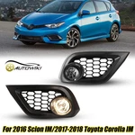 Pair For 2016 Scion Im 2017 2018 Toyota Corolla Fog Light Clear Lens Wiring. Fixed Price $47.99.