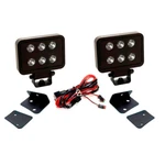 Putco Led Light 4" Pair A-pillar Brackets/wiring Harness Wrangler Jk 2007-2018. Fixed Price $221.01.