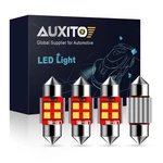 Auxito Canbus 4X 31MM Festoon DE3175 Led Map/dome Interior Light Bulbs 6000K. Fixed Price $11.99.