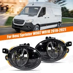 Pair Halogen Fog Light For 2019-2023 Mercedes-benz Sprinter 1500 2500 Lamp. Fixed Price $79.90.