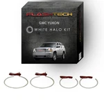 White Angel Eye Led Halo Ring Kit For 2007-2013 Gmc Yukon Headlights. Fixed Price $104.30.