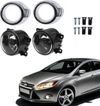 Wflnhb 1 Pair Of Driving Fog Lights Clear (lens), Chrome (housing). Fixed Price $42.31.