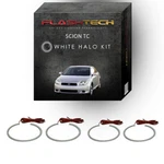 White Angel Eye Led Halo Ring Kit For 2005-2007 Scion Tc Headlights. Fixed Price $104.30.