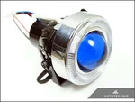 Autotecknic UN-PF-P1-B Universal Projector Fog Lights Blue. Fixed Price $50.00.