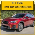For 18-20 Subaru Crosstrek Fog Light Cover Front Driver Left Side Black Abs Eod. Fixed Price $21.84.