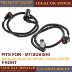 2X Fits For Mitsubishi Shogun Pajero Sport Challenger Front Abs Speed Sensors. Fixed Price $39.96.
