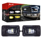 Upgraded Dual Color Led Fog Lights Ford F-150 Dot Approved Su.... Fixed Price $112.79.
