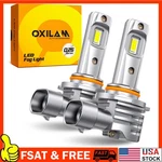 Oxilam 3000LM Led Front Fog Light Bulbs 9145 9140 H10 White 6500K Canbus. Fixed Price $12.91.