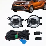 Front Led Fog Lights Lamp Assy W/harness Switch Kit For 2021-2023 Toyota Sienna. Fixed Price $39.00.
