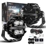 Maxpeedingrods Round Led Driving Lights 3.5INCH Spot Flood Combo 6000K Off Road. Fixed Price $116.99.