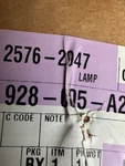 2000-05 Bonneville Gxp Fog Lamp 25762947 Rh. Fixed Price $175.00.