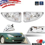 Clear Chrome Front Bumper Fog Light Set 00-04 Ford Focus FO2592177 FO2593177. Fixed Price $14.99.