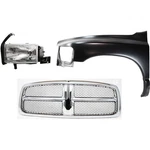 Fender Quarter Panel Driver Left Side For Ram Truck Hand Dodge 1500 2002. Fixed Price $581.23.