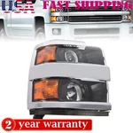 Chrome Headlight For 2015-2019 Chevy Silverado 2500 3500 Hd Headlamp Right Side. Fixed Price $143.87.