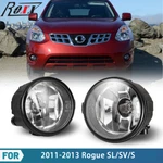 For 11-13 Nissan Rogue Factory Bumper Replacement Fit Fog Lights Clear Lens Pair. Fixed Price $26.99.
