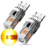Pair Led WY21W Auxito 7440 T20 Amber/yellow Bright Bulb For Indicator Signal. Fixed Price $18.04.