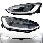 2X Led Headlight Assy Driver Passenger Side For 2022-2024 Tesla Model Plaid. Fixed Price $512.99.