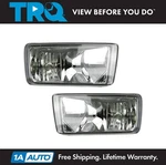 Trq Fog Light Set Driver & Passenger Side Fits 07-15 Chevrolet. Fixed Price $64.95.