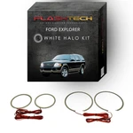 White Angel Eye Led Halo Kit 2002-2005 Ford Explorer Headlights. Fixed Price $104.30.