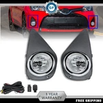 Clear Fog Lights For Toyota Yaris Hatchback 2/4DR 2015-2017 W/bezel Switch Bulbs. Fixed Price $27.86.