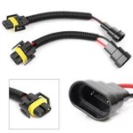 2X 9006 H11 H8 Headlight Fog Lamp Conversion Pigtail Connector Wiring Harness. Fixed Price $10.95.