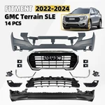 Front Bumper Cover Grille Assembly For 2022-2024 Gmc Terrain Sle W/ Fog Lights. Fixed Price $374.99.