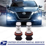 For Nissan Maxima Altima Rogue Pathfinder Front Fog Light 6000K White Led Bulbs. Fixed Price $11.83.