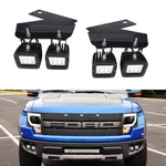 Led Pod Light Fog Lamps W/lower Bumper Bracket/wirings 10-14 Ford Raptor Svt. Fixed Price $135.09.