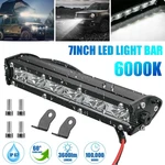 7'' 18W Spot Flood Led Work Light Bar Lamp Driving Fog Offroad Suv 4WD Car Truck. Fixed Price $9.99.