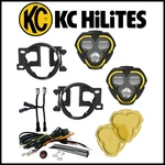 Kc Hilites Flex Era 3 Dual Mode Led Fog Lights Kit Pair Fit 12-24 Tacoma 4RUNNER. Fixed Price $699.99.