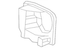 Genuine Acura Housing Front Fog Light 71109-TZ3-A50. Fixed Price $12.04.