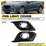 BKD1-50-C11 Left+right Fog Light Covers For 2014-2016 Mazda 3 Bezel Front Bumper. Fixed Price $25.99.